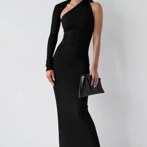 Marcella New York Manhattan One Shoulder Gown-Size Medium